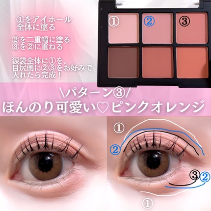 ブラーフィニシュシャドウパレット/Dinto/アイシャドウパレットを使ったクチコミ(6枚目)