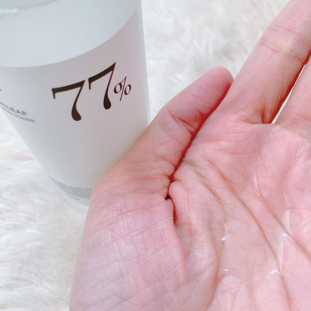 ドクダミ 77 スージングトナー/Anua/化粧水を使ったクチコミ（3枚目）