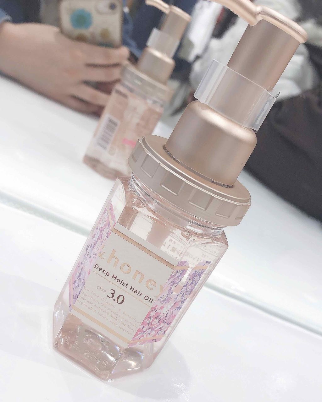 サクラ ディープモイスト ヘアオイル/&honey/ヘアオイルを使ったクチコミ(1枚目)