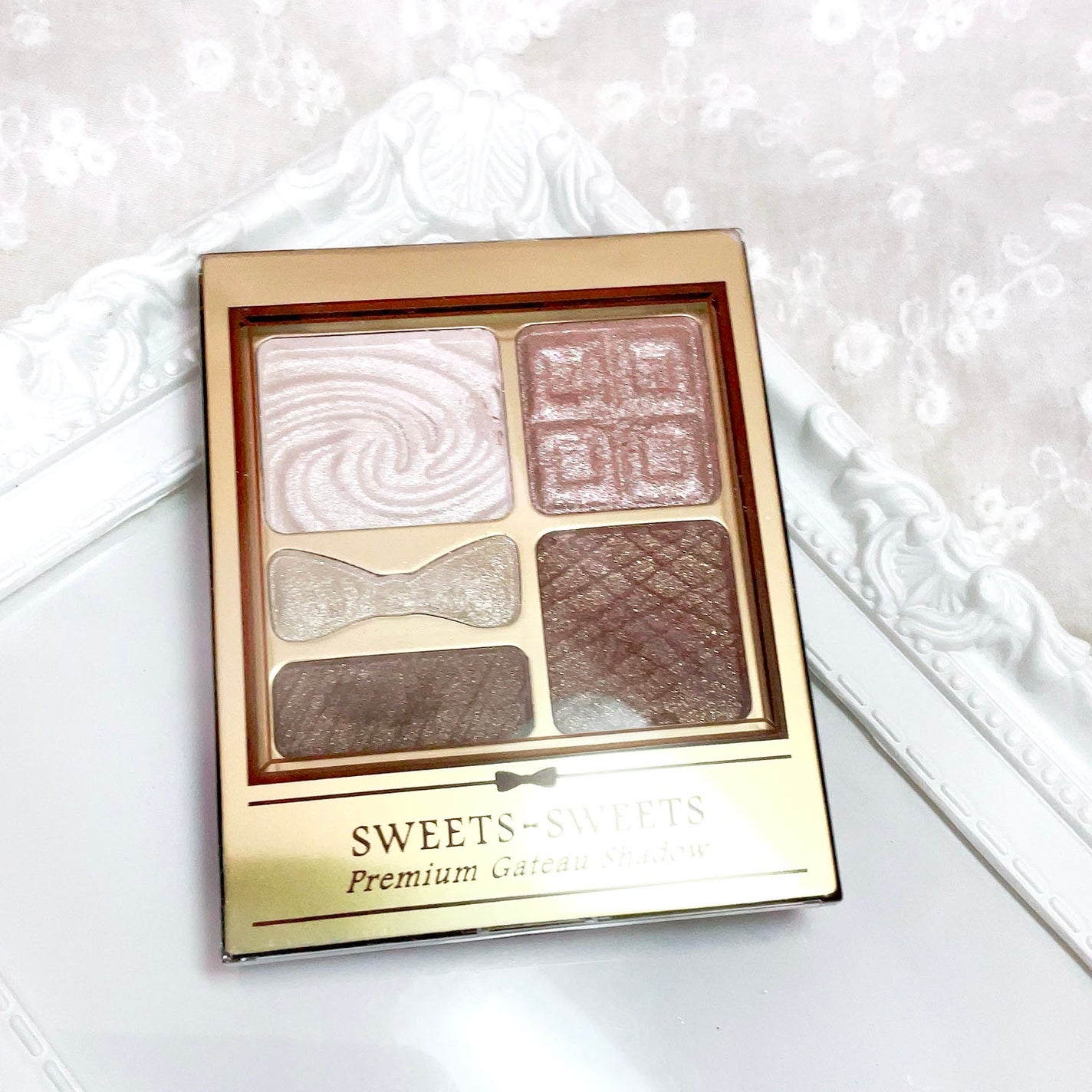 プレミアムガトーシャドウ/スウィーツ スウィーツ/アイシャドウパレットを使ったクチコミ(1枚目)