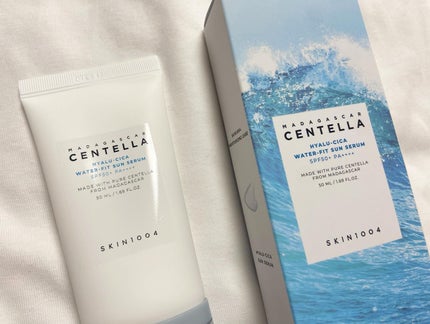 ヒアルーシカ ウォーターフィット サンセラム/SKIN1004/日焼け止めローションを使ったクチコミ(2枚目)