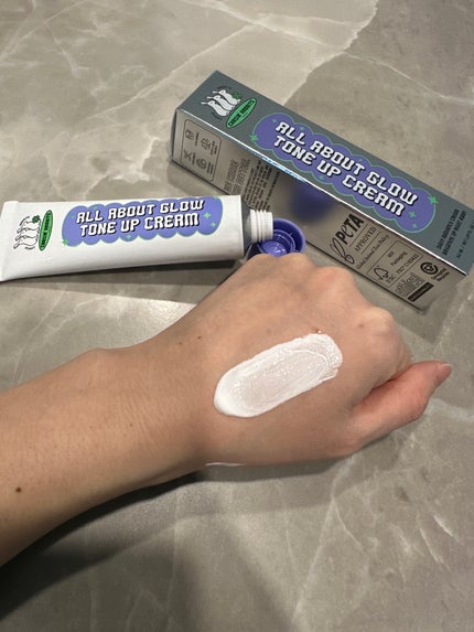 オールアバウトグロウトーンアップクリーム/CHASIN'RABBITS/化粧下地を使ったクチコミ(2枚目)