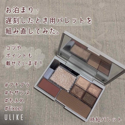 スキニーリッチシャドウ/excel/アイシャドウパレットを使ったクチコミ(1枚目)