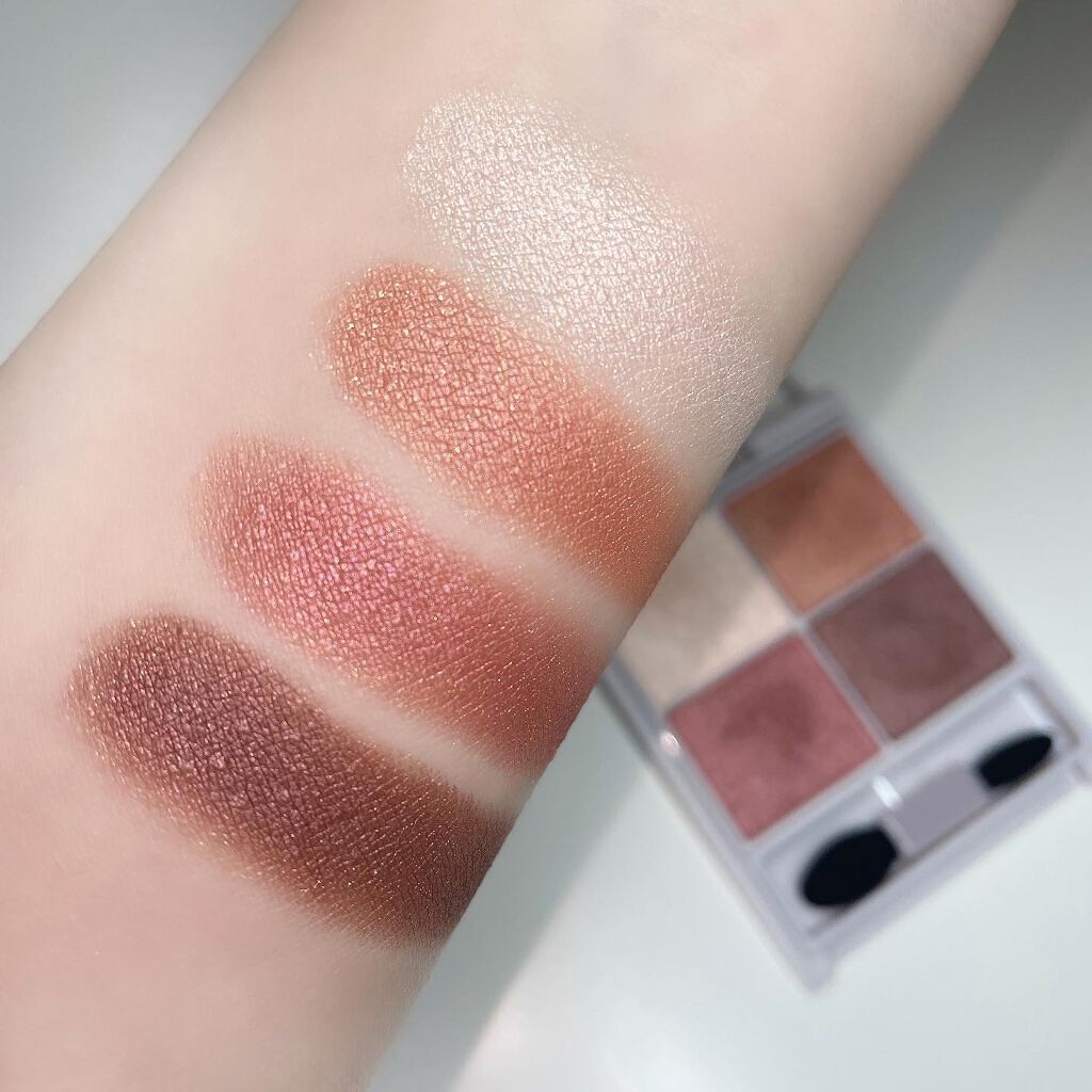 シルキースフレアイズ/キャンメイク/アイシャドウパレットを使ったクチコミ(2枚目)