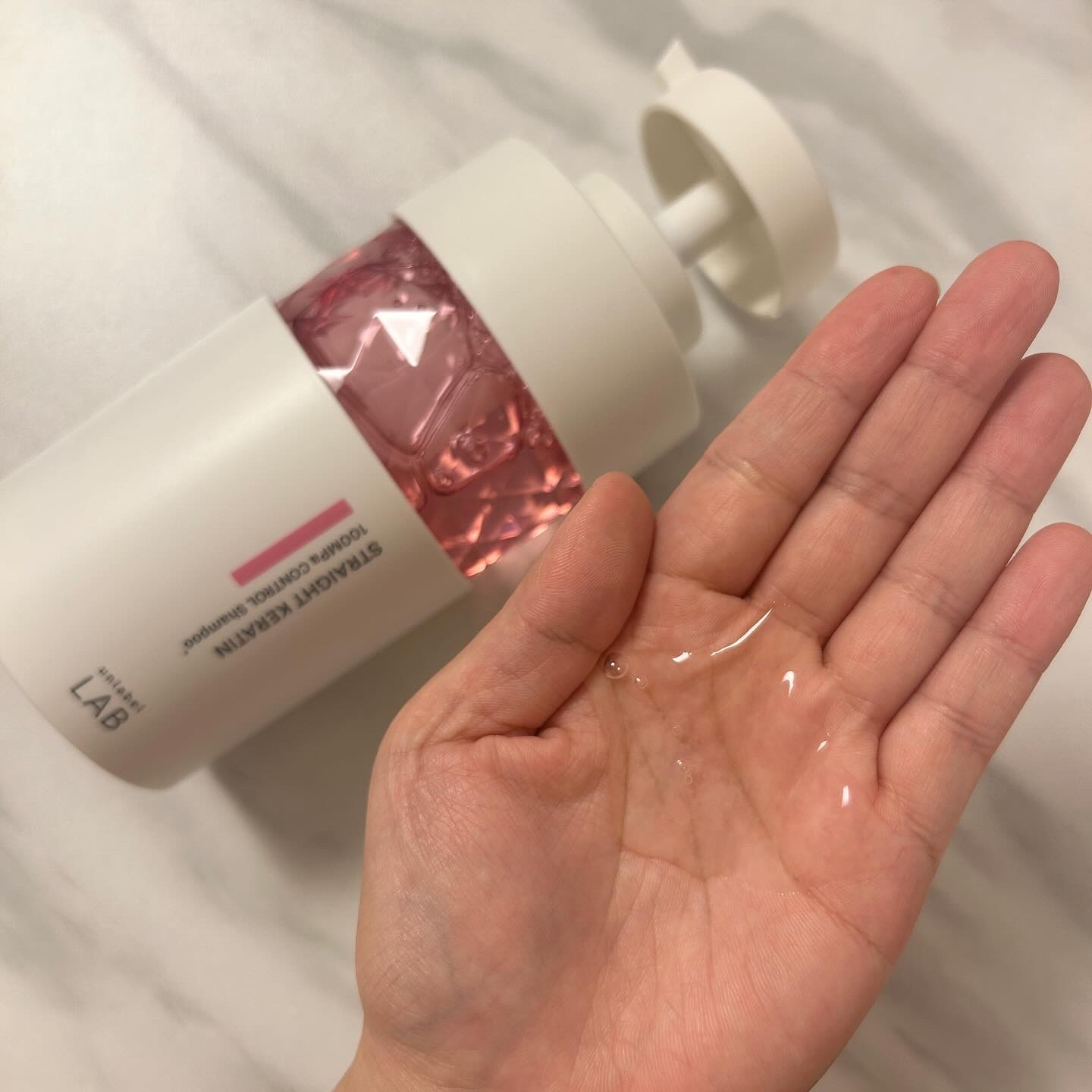 アンレーベル　ラボ　KRコントロール　シャンプー/トリートメント トリートメント（400ml）/unlabel/市販シャンプーを使ったクチコミ（2枚目）