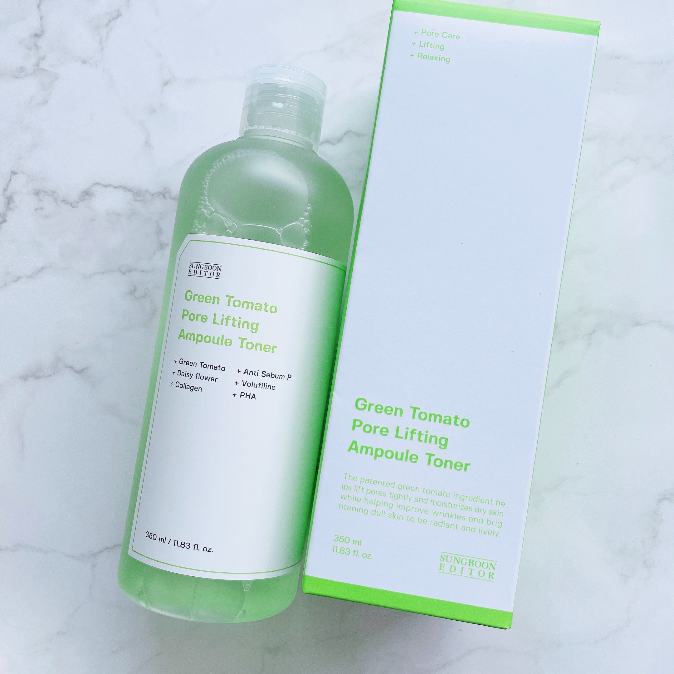 グリーントマト ポアリフティング アンプルトナー/SUNGBOON EDITOR（成分エディター）/化粧水を使ったクチコミ（2枚目）