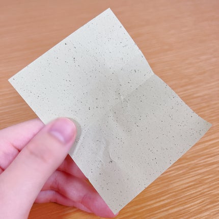 ドクタージー オイルコントロールペーパー/Dr.G/あぶらとり紙を使ったクチコミ(3枚目)