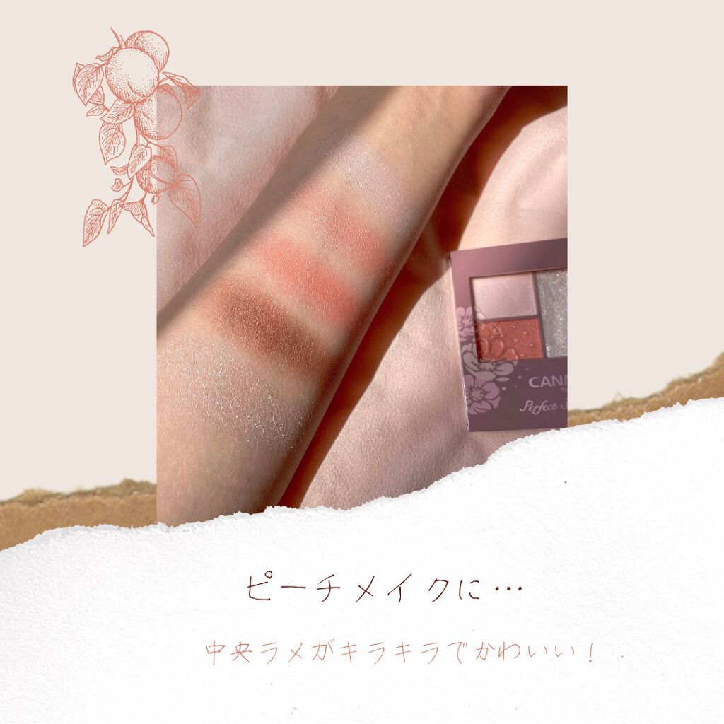 パーフェクトスタイリストアイズ/キャンメイク/アイシャドウパレットを使ったクチコミ(4枚目)