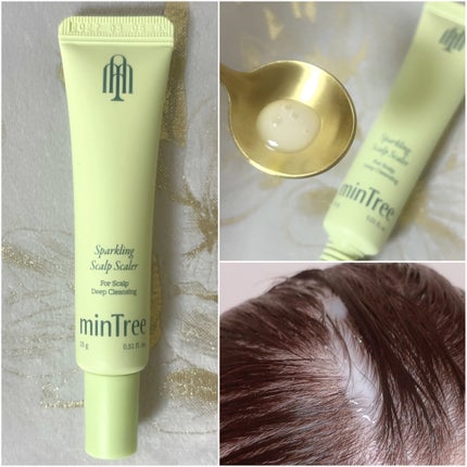 スパークリングスカルプスケーラー/ミンツリー/頭皮ケアを使ったクチコミ(2枚目)