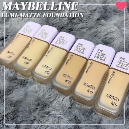 SPステイ ルミマット リキッド ファンデーション/MAYBELLINE NEW YORK/リキッドファンデーションを使ったクチコミ(1枚目)