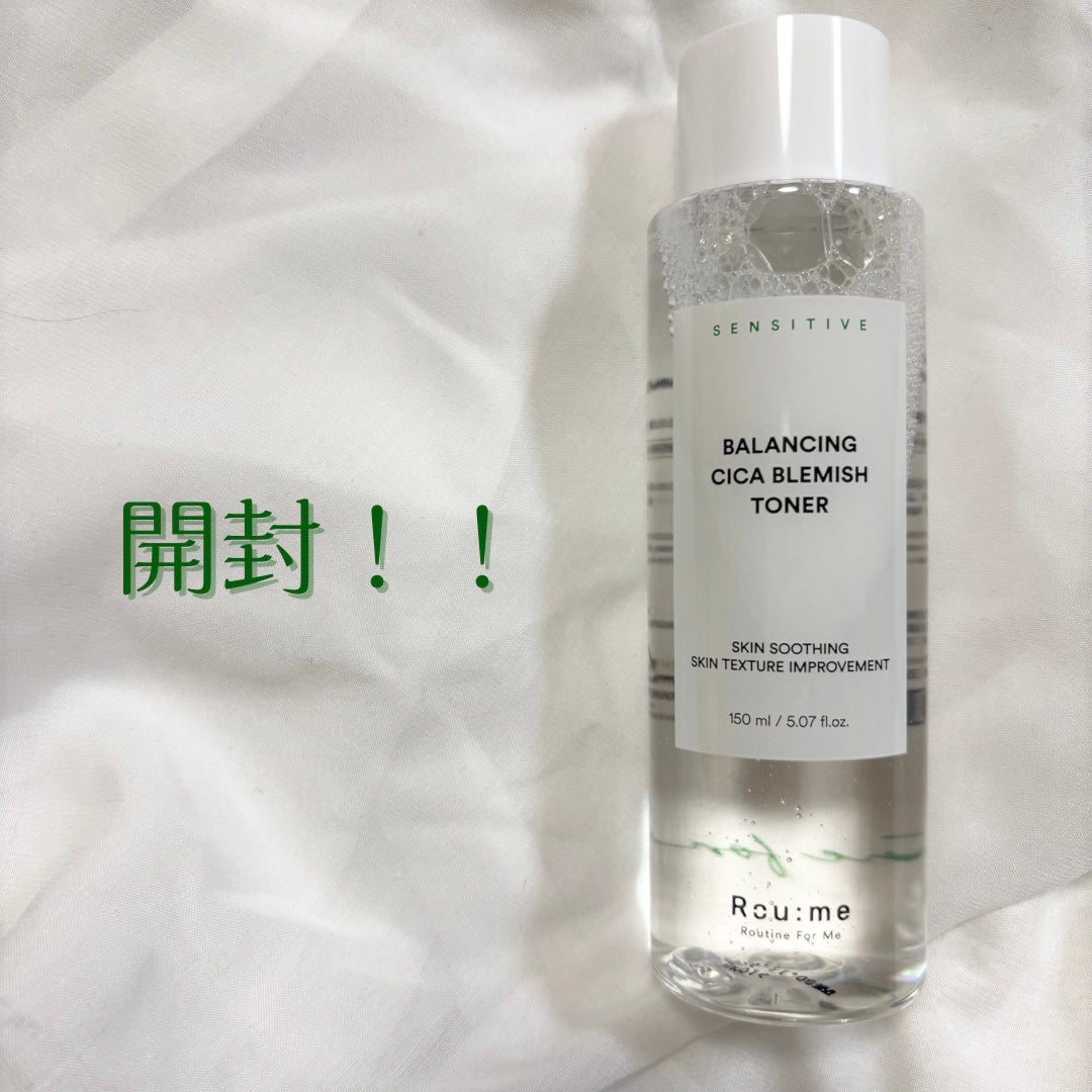 バランシング シカ ブレミッシュ トナー/Roume/化粧水を使ったクチコミ(3枚目)