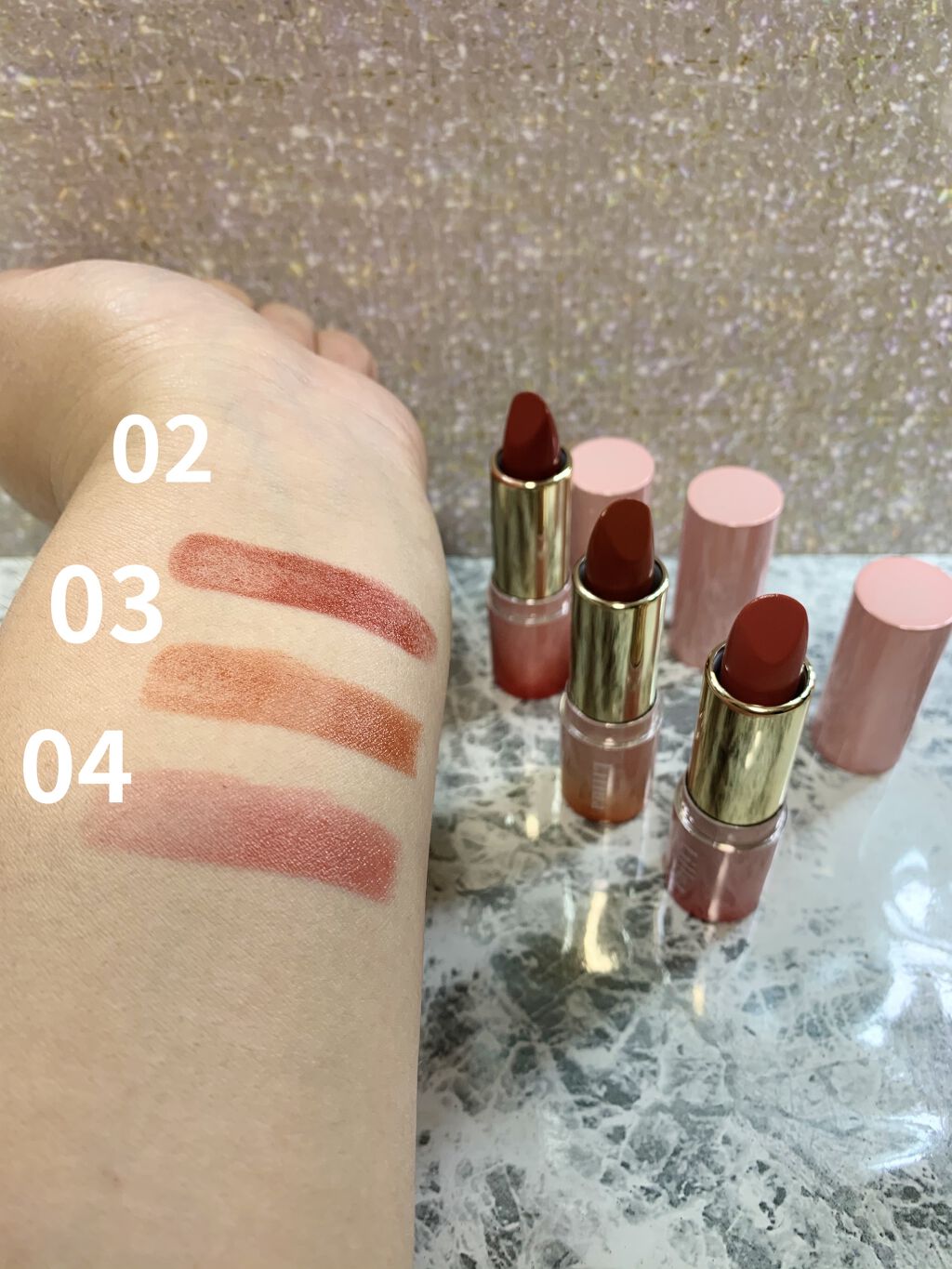 オイルリッチティント/Lillua/リップティントを使ったクチコミ（3枚目）