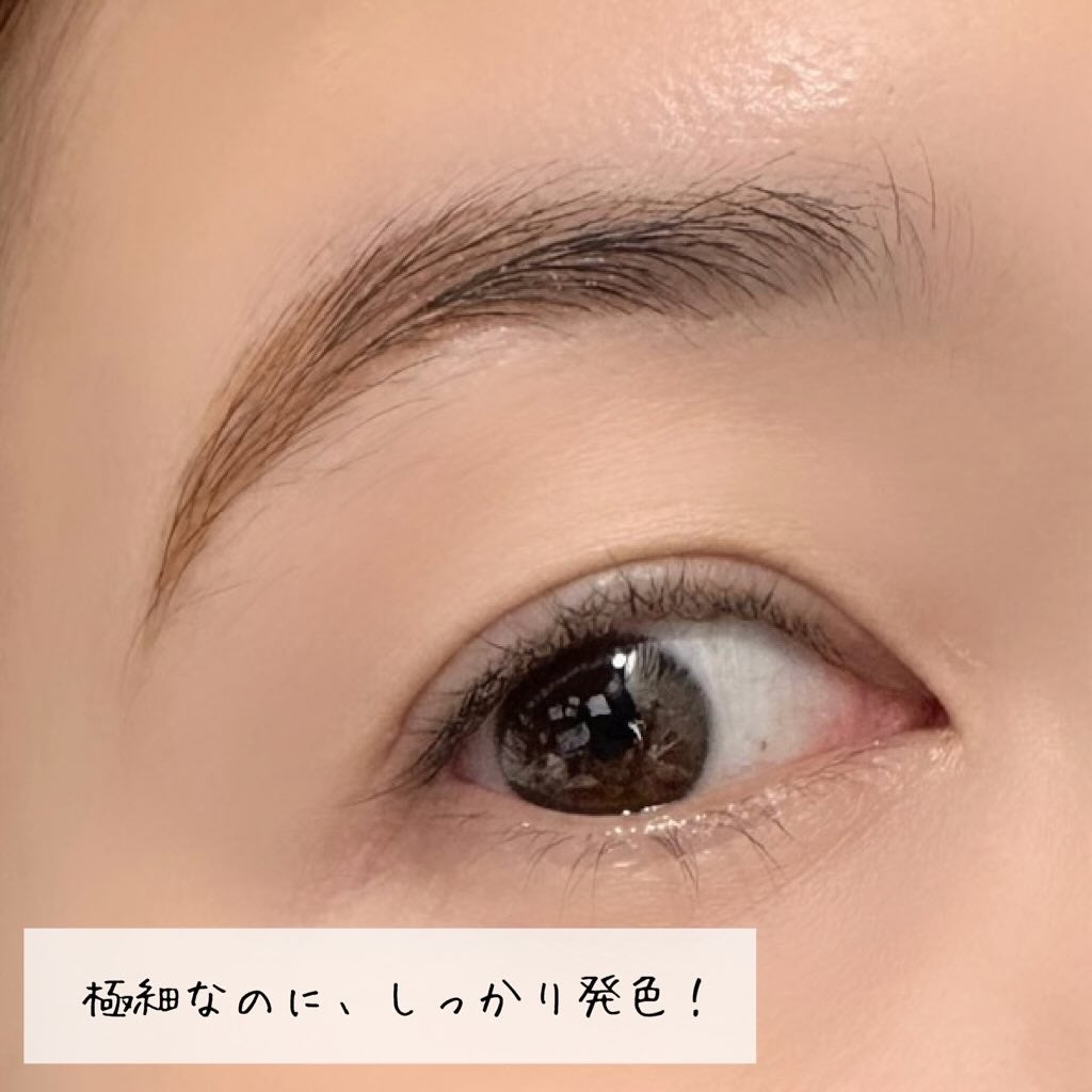 ウォータープルーフ アイブロウ(超極細芯)/FASIO/アイブロウペンシルを使ったクチコミ(5枚目)