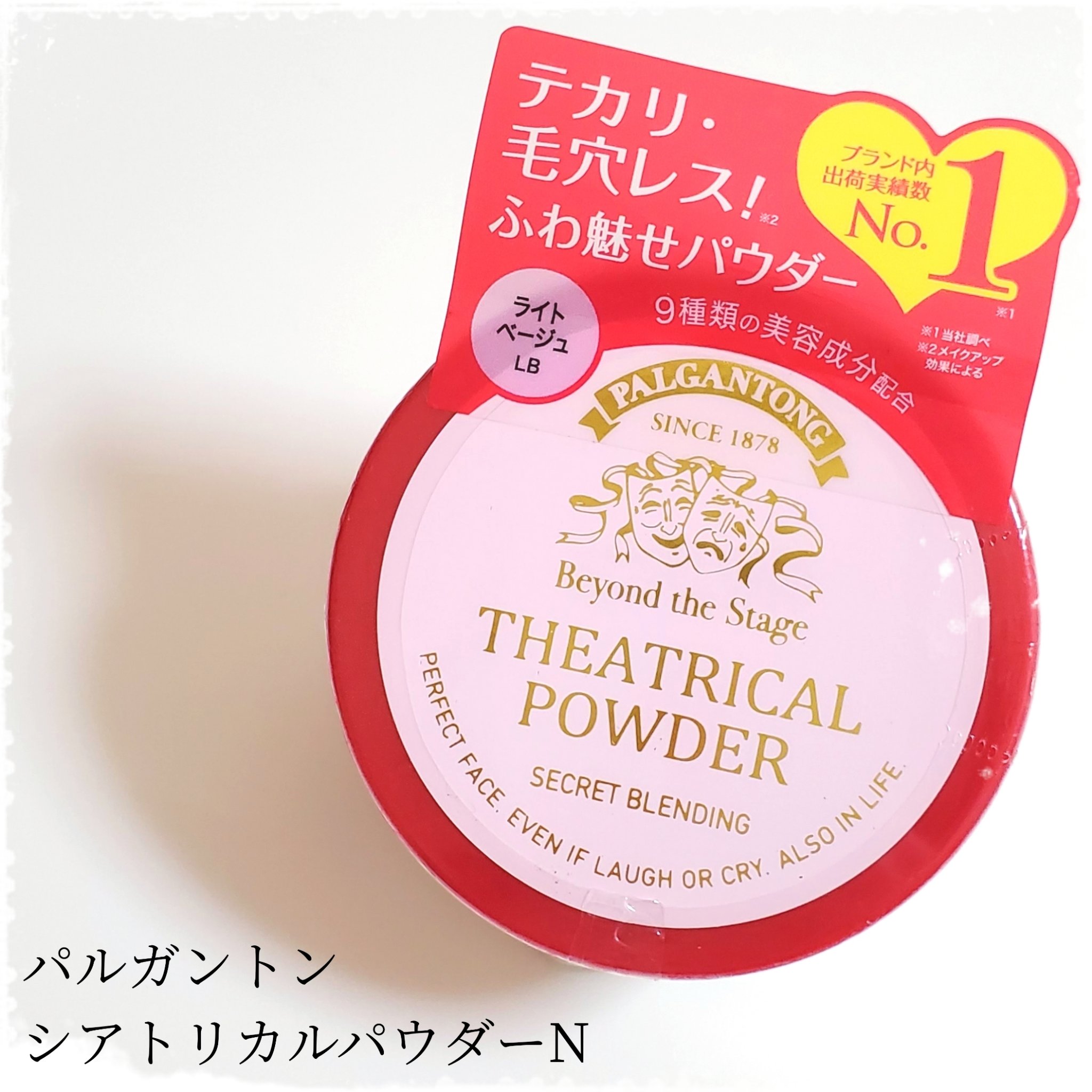 シアトリカルパウダーN/パルガントン/ルースパウダーを使ったクチコミ（1枚目）