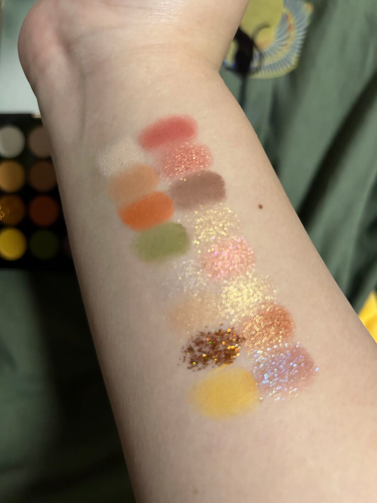 大英博物館 エジプトシリーズ アイシャドウパレット/ZEESEA/アイシャドウパレットを使ったクチコミ(3枚目)