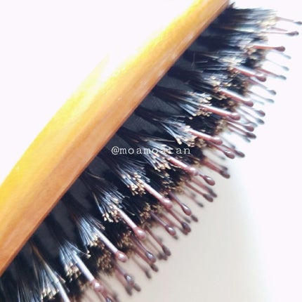つやつや天然毛のミックスブラシ/マペペ/ヘアブラシを使ったクチコミ(6枚目)