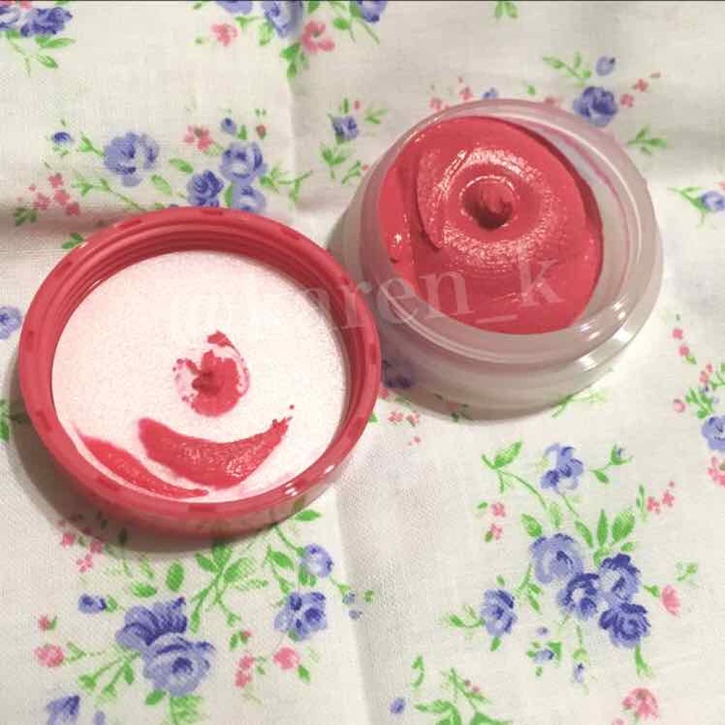 スフレチーク Souffle/DAISO/ジェル・クリームチークを使ったクチコミ（2枚目）