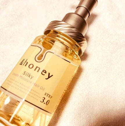 シルキー スムースモイスチャー ヘアオイル 3.0/&honey/ヘアオイルを使ったクチコミ(1枚目)