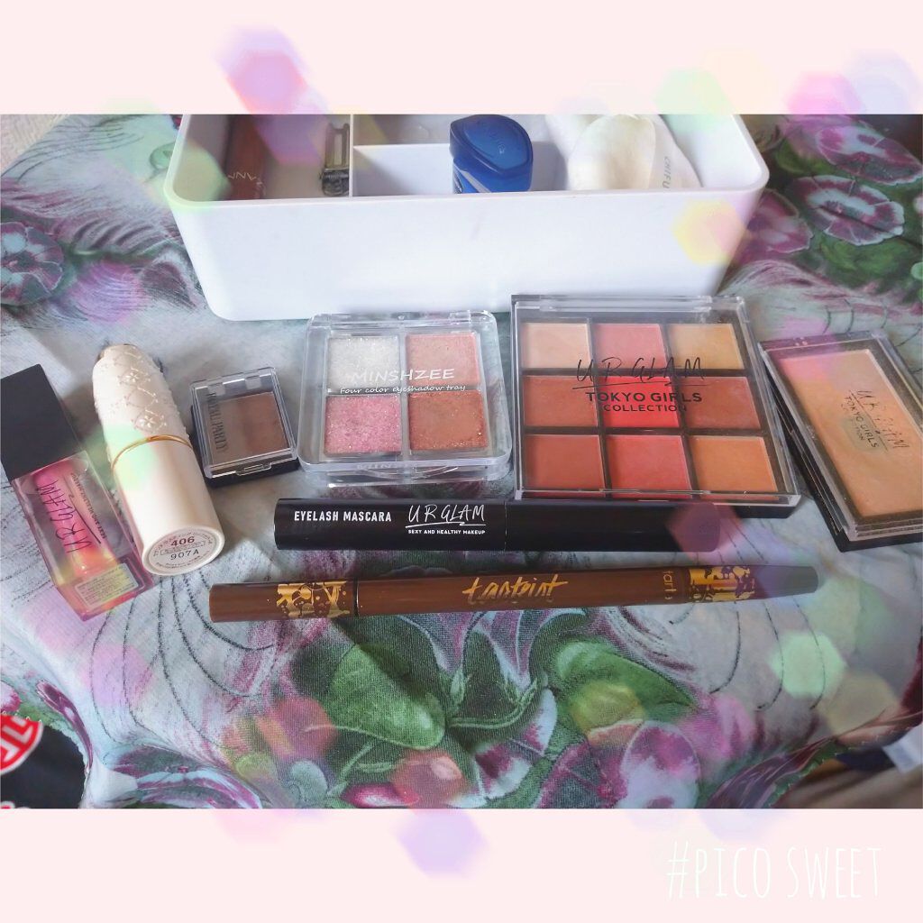 クリアボックス4色アイシャドウパレット/MINSHZEE/アイシャドウパレットを使ったクチコミ（2枚目）