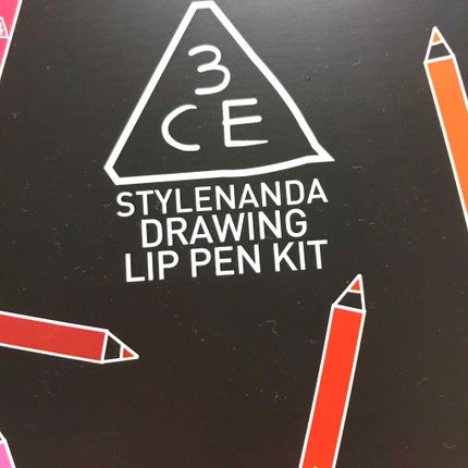3CE drawing lip pen kit/3CE/口紅を使ったクチコミ(1枚目)