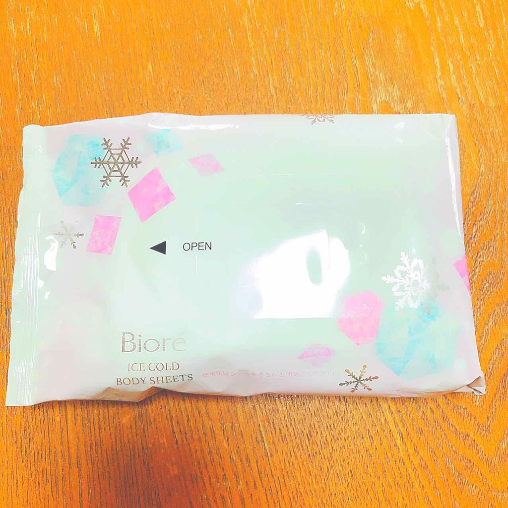 冷シート リフレッシュフローラルの香り/ビオレ/ボディシートを使ったクチコミ（3枚目）