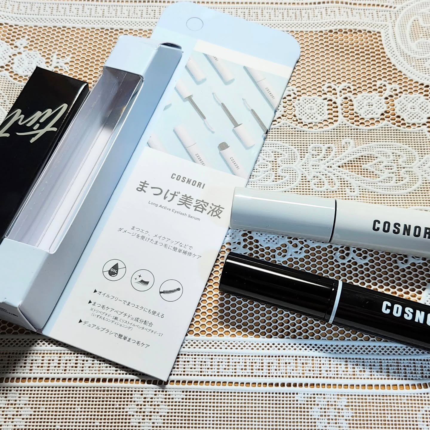 ロングアクティブアイラッシュセラム/COSNORI/まつげ美容液を使ったクチコミ（2枚目）