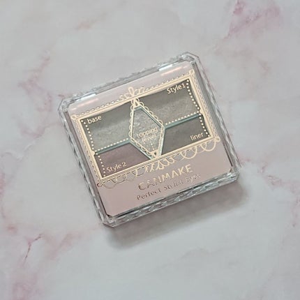 【旧品】パーフェクトスタイリストアイズ/キャンメイク/アイシャドウパレットを使ったクチコミ(1枚目)