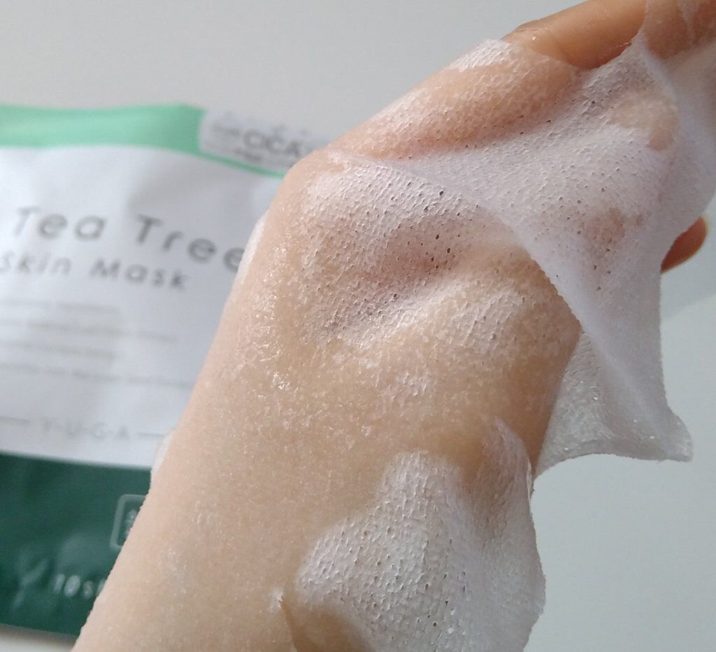 ティーツリースキンマスク/ユーガ/シートマスク・パックを使ったクチコミ（3枚目）