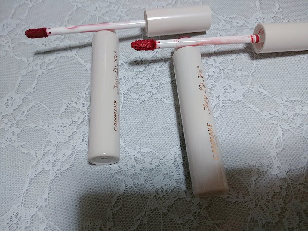 ジューシーリップティント/キャンメイク/口紅を使ったクチコミ（1枚目）