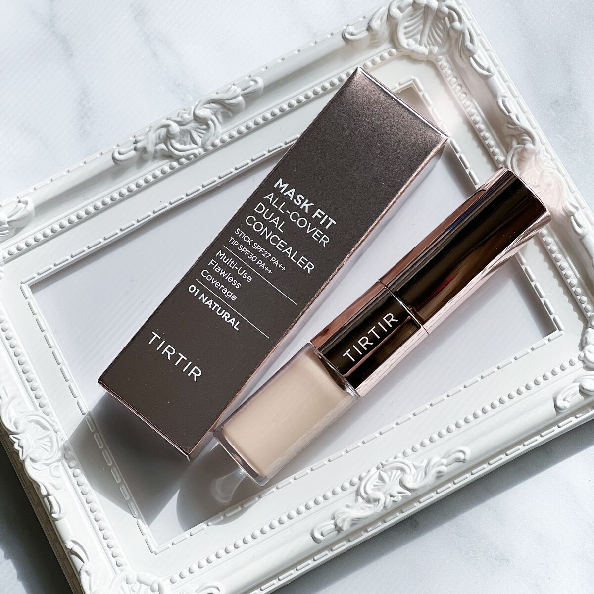 マスクフィットオールカバーデュアルコンシーラー/TIRTIR(ティルティル)/コンシーラーを使ったクチコミ（1枚目）
