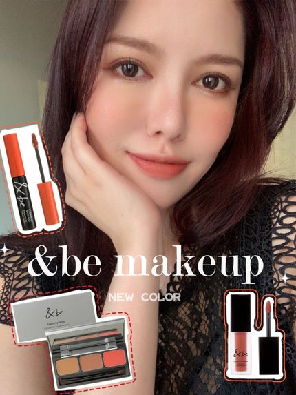 ♏️reika-conya on LIPS 「&beパレットアイブロウ レットブラウンでアイメイクと眉毛で今..」(1枚目)