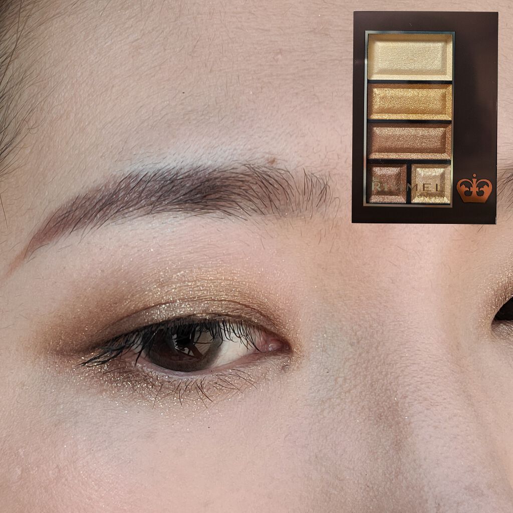 ショコラスウィート アイズ/リンメル ロンドン/アイシャドウパレットを使ったクチコミ（1枚目）