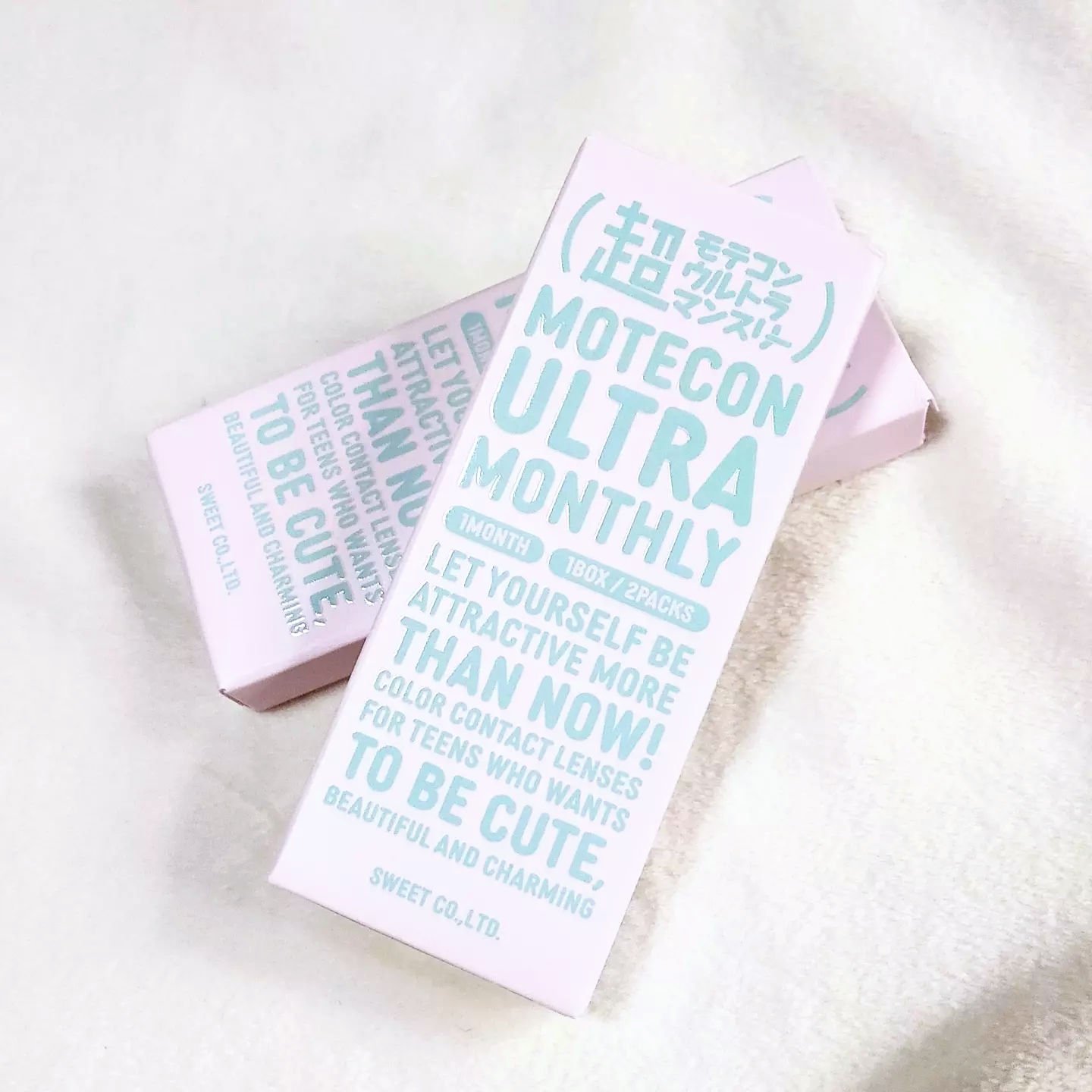 超モテコンウルトラマンスリー/モテコン/１ヶ月（１MONTH）カラコンを使ったクチコミ（1枚目）