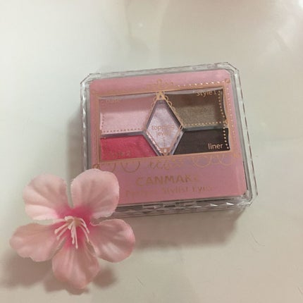 【旧品】パーフェクトスタイリストアイズ/キャンメイク/アイシャドウパレットを使ったクチコミ(1枚目)