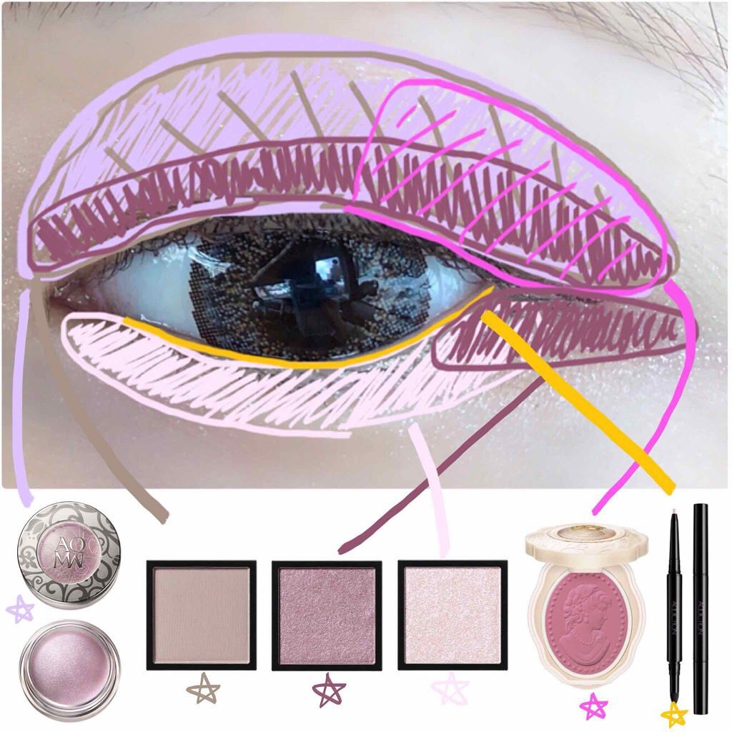 プレスト チークカラー N/レ・メルヴェイユーズ ラデュレ/パウダーチークを使ったクチコミ（1枚目）