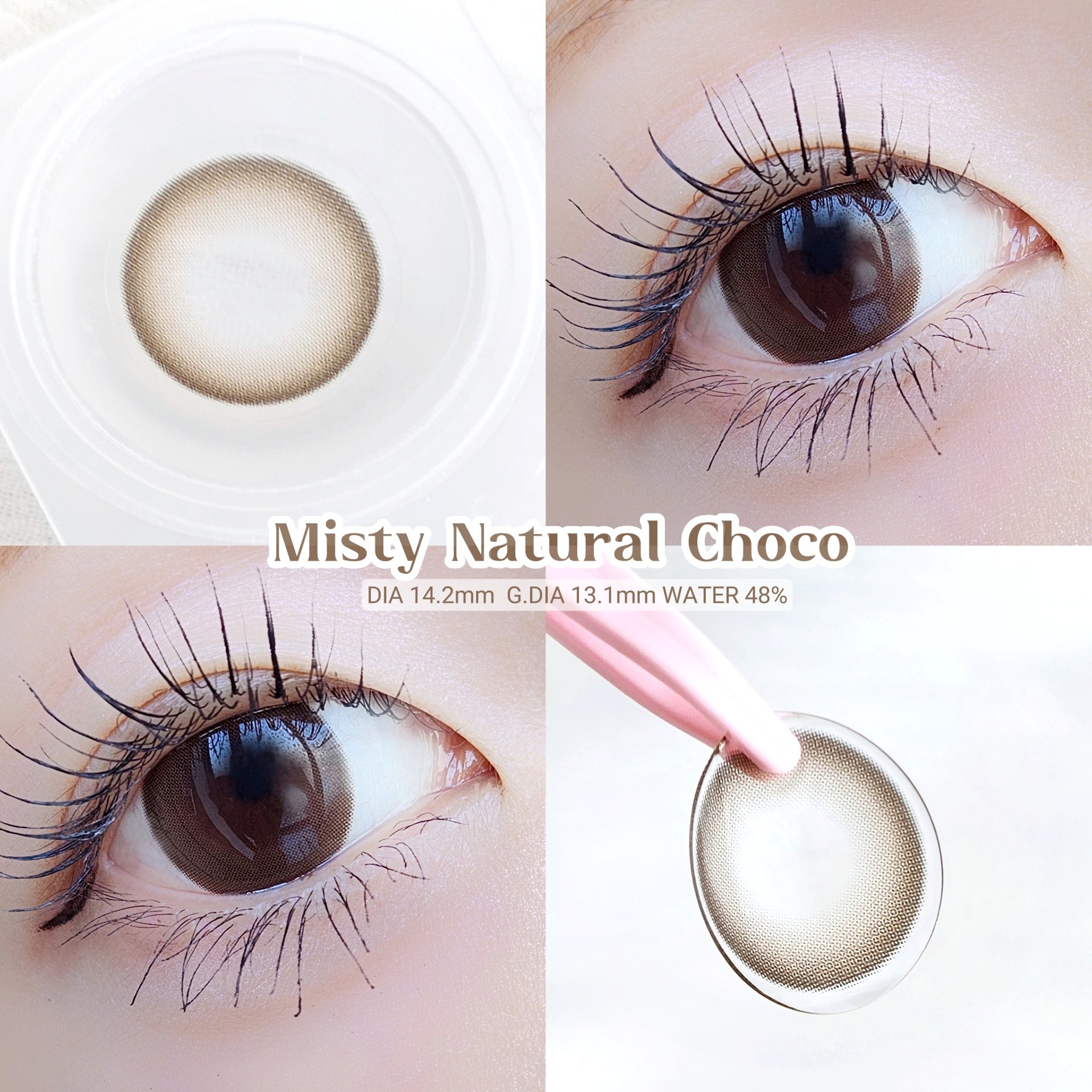 ミスティワンデー/OLENS/カラーコンタクトレンズを使ったクチコミ（2枚目）