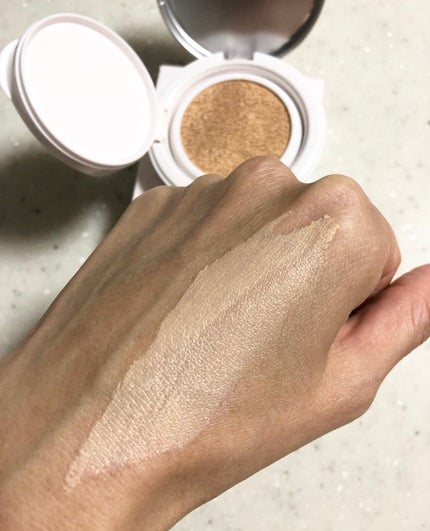 リンクルホワイトクッションファンデーション/コラリッチ/クッションファンデーションを使ったクチコミ(4枚目)