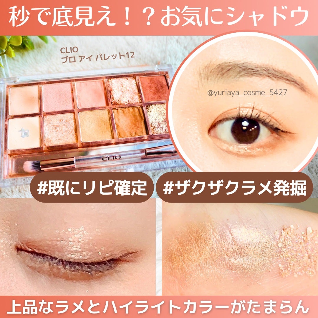 プロ アイ パレット/CLIO/アイシャドウパレットを使ったクチコミ(1枚目)