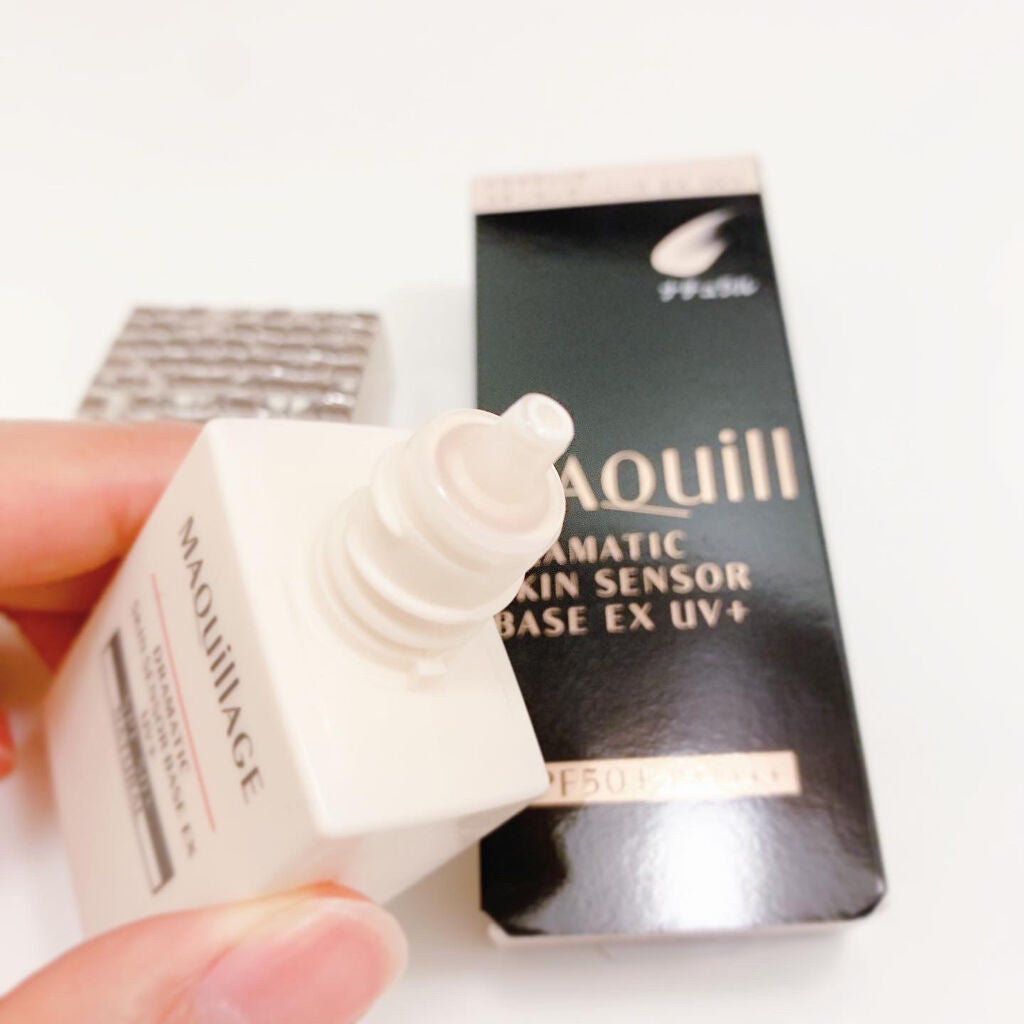 ドラマティックスキンセンサーベース EX UV+/マキアージュ/化粧下地を使ったクチコミ(2枚目)