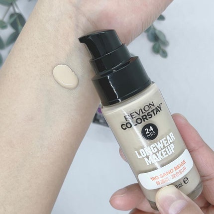 ぷえら on LIPS 「レブロン#カラーステイロングウェア#メイクアップ標準肌用の18..」(4枚目)