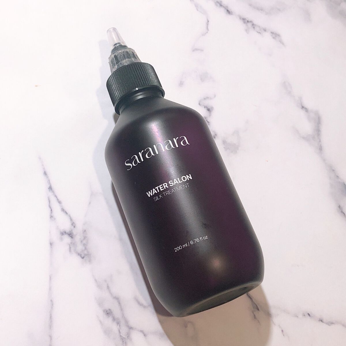 SARANARA
ウォーターサロン シルク トリートメント
#使い切り #ヘアケア

友達におすすめされてメガ割のときに買ったやつ〜！！初めてのウォータートリートメント。手に乗せるとあったかくなって怖かった。こぼれて体に流れてくと肌が赤くな