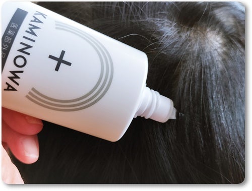 薬用育毛剤 KAMINOWA/KAMINOWA/頭皮ローションを使ったクチコミ(3枚目)