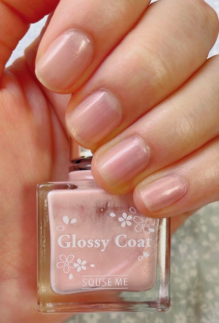 グロッシーコート/スキューズミー/オールインワンネイルを使ったクチコミ(2枚目)