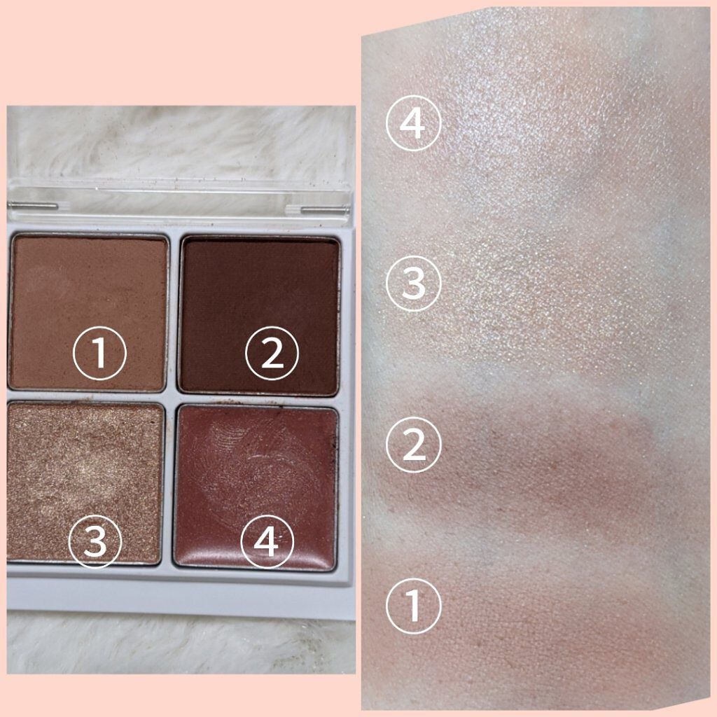 THE アイパレR/b idol/アイシャドウパレットを使ったクチコミ(2枚目)