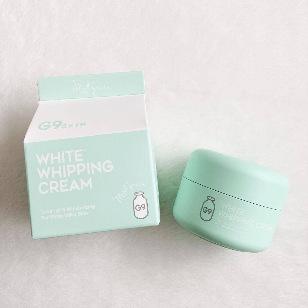 WHITE WHIPPING CREAM(ウユクリーム)/G9SKIN/化粧下地を使ったクチコミ（1枚目）