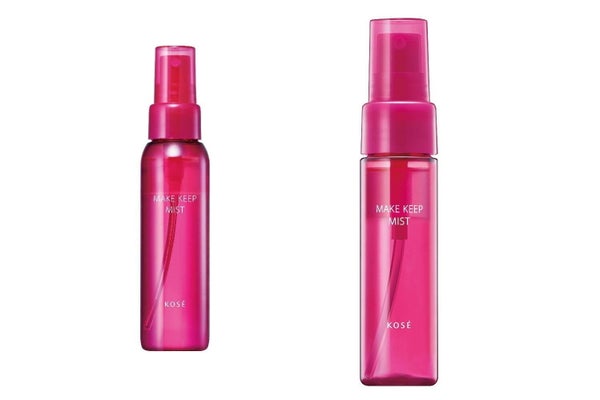 左から)メイク キープ ミスト EX + 35mL、80mL<新製品>