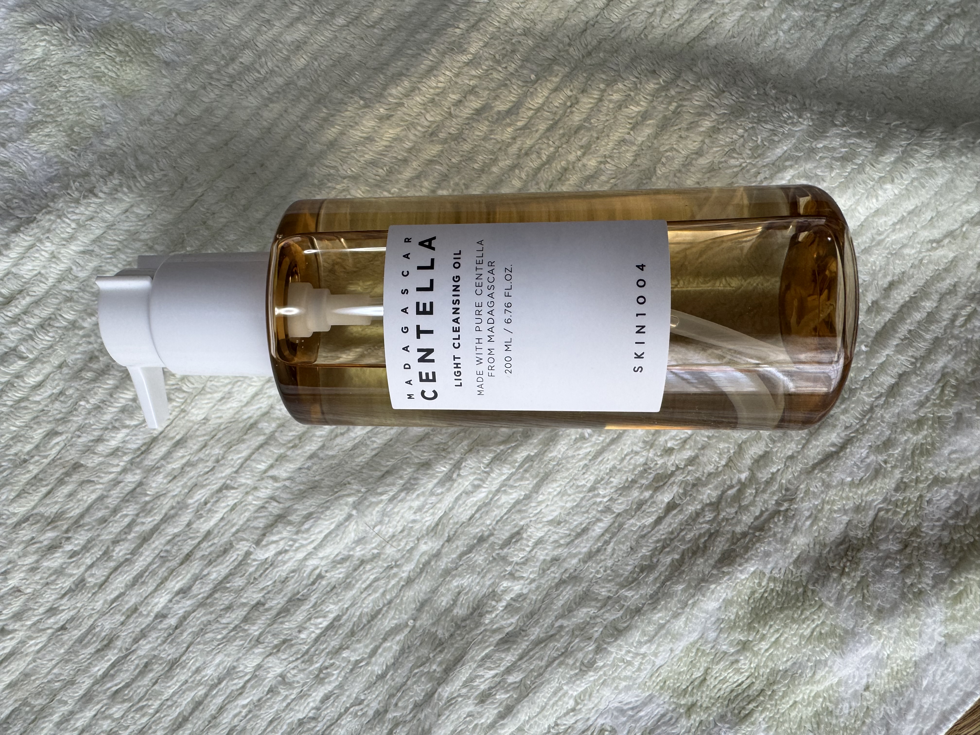センテラ ライトクレンジングオイル/SKIN1004/オイルクレンジングを使ったクチコミ（2枚目）