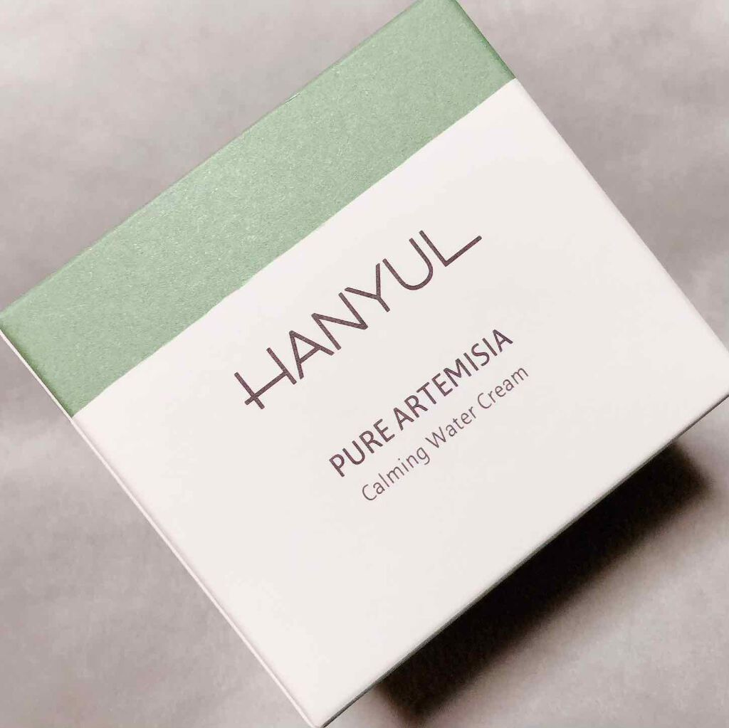 ピュアアルテミシア カーミングウォータークリーム/HANYUL(ハンユル)/フェイスクリームを使ったクチコミ(3枚目)