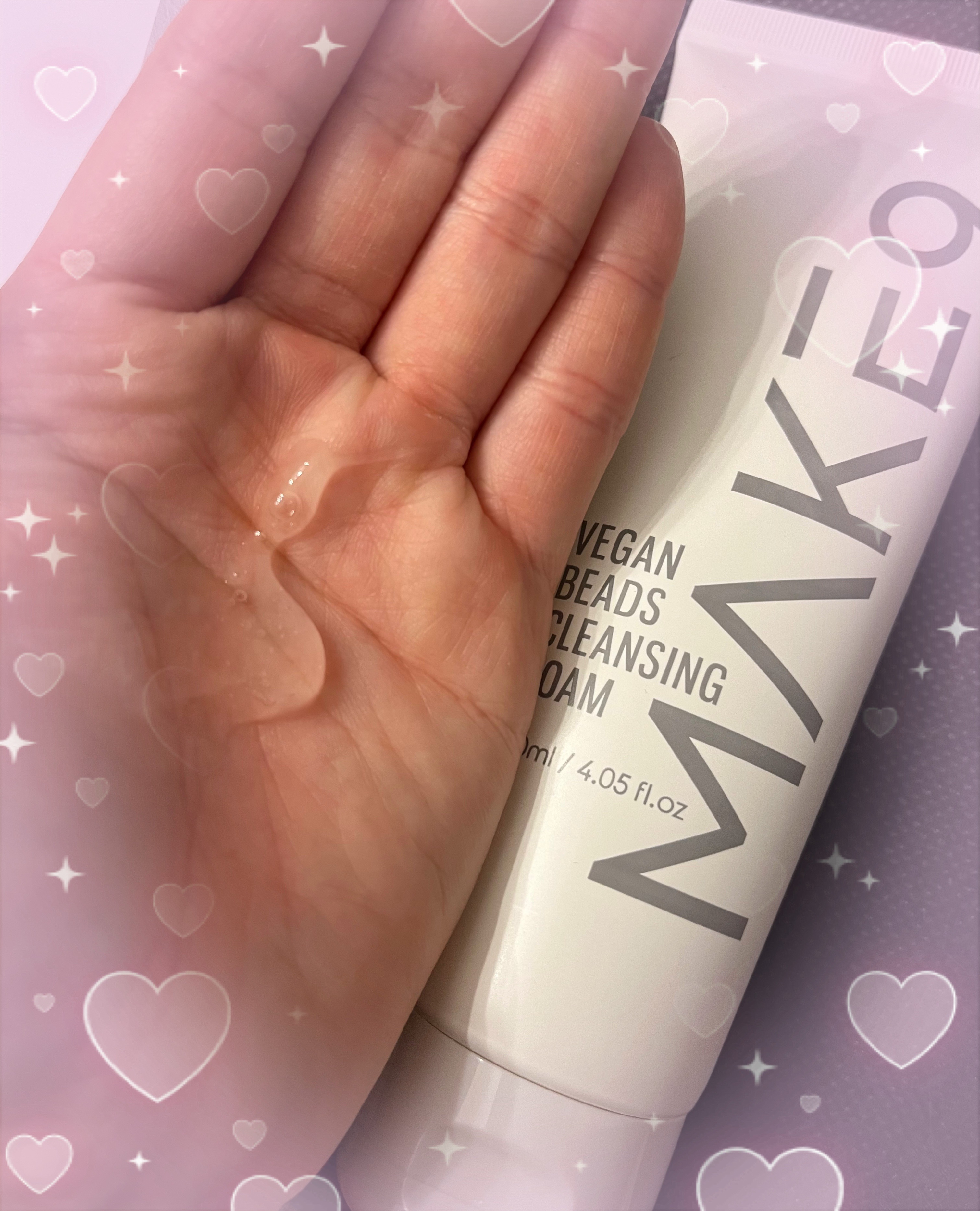 ビーガンビーズクレンジングフォーム/MAKE9/クレンジングクリームを使ったクチコミ（2枚目）