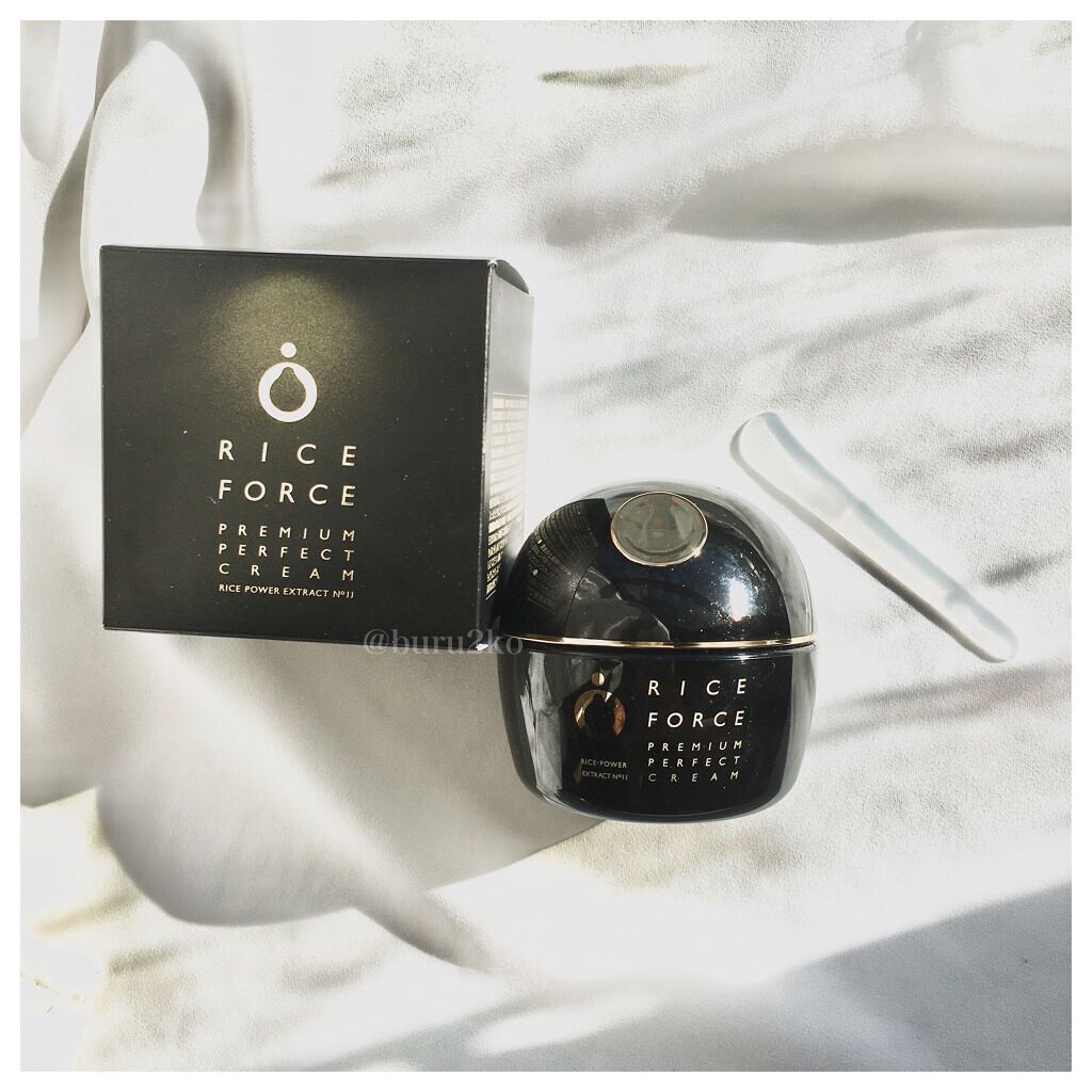 プレミアムパーフェクトクリーム/ライスフォース/フェイスクリームを使ったクチコミ（1枚目）